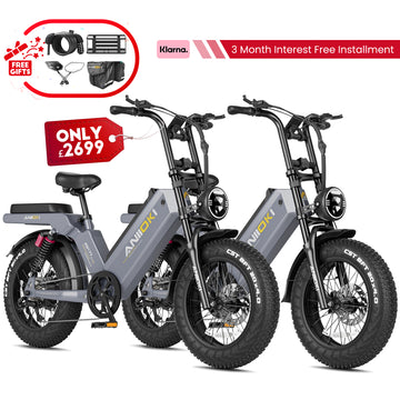 BFCM Crazy AQ177 Pro Max Matte Gray eBike *2