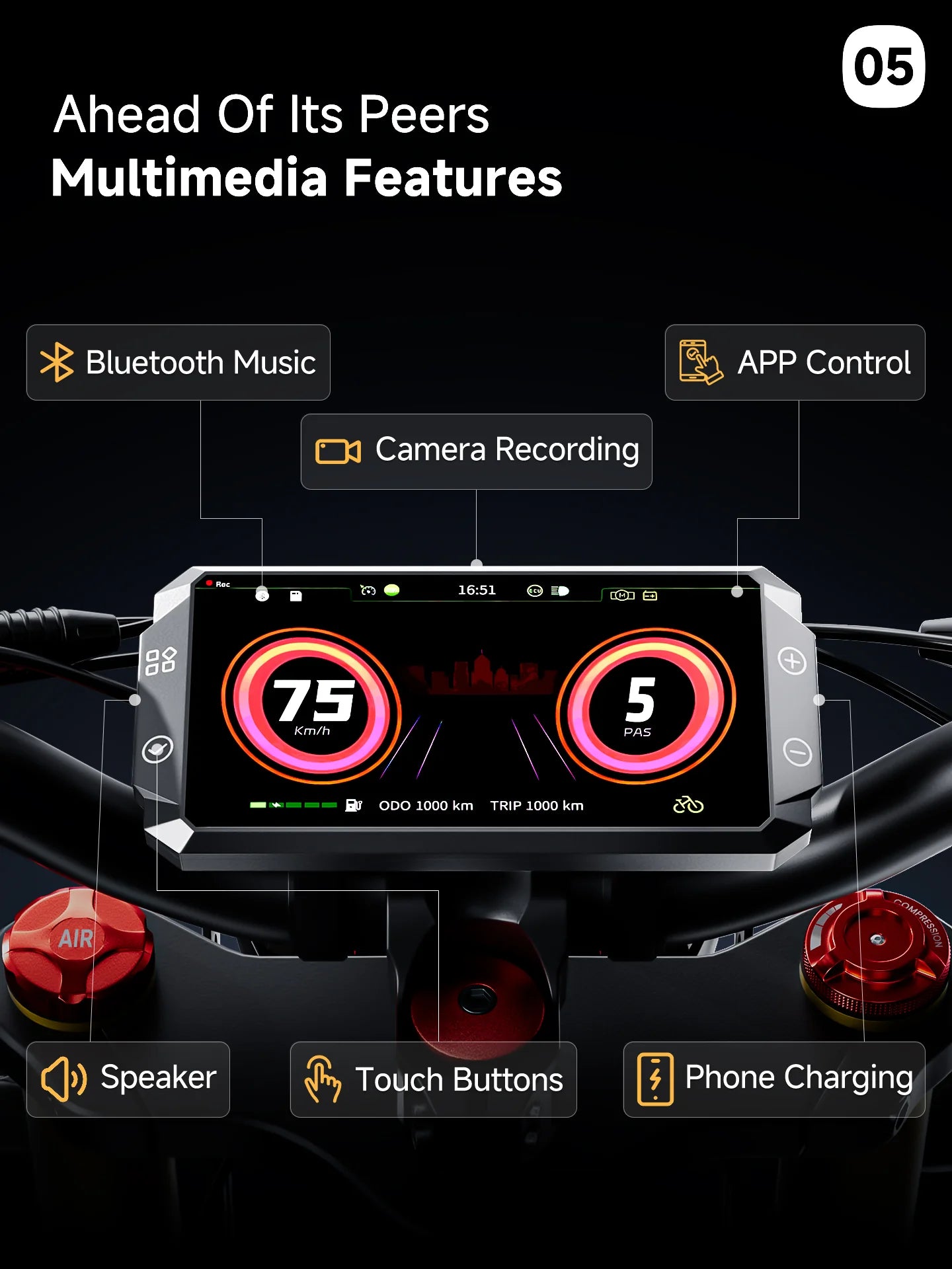 2025 Upgraded A8 Pro Max Dual Motor - Dual Disc Brakes