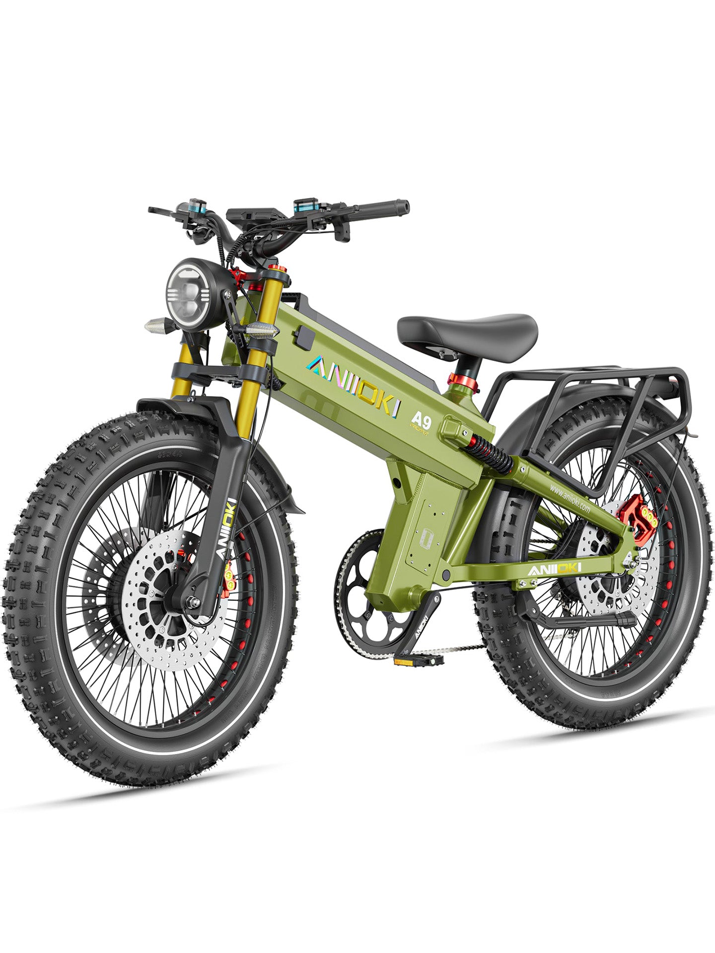 2025 Version A9 Pro Max Dual Motor Ebike
