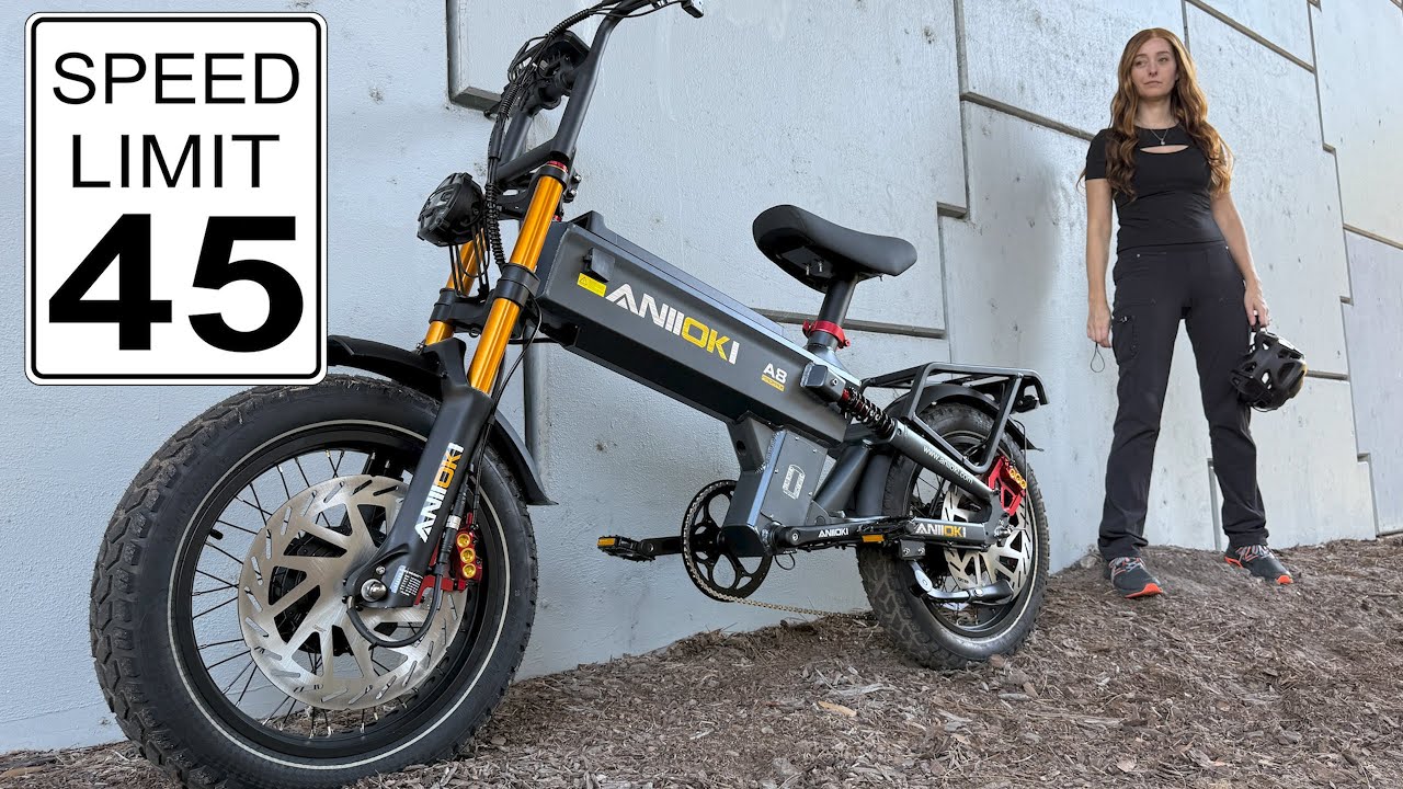 UP TO 200MILES & 45MPH! 2025 Aniioki A8 Pro Max 52V DUAL MOTOR Ebike | Test Ride & Assembly